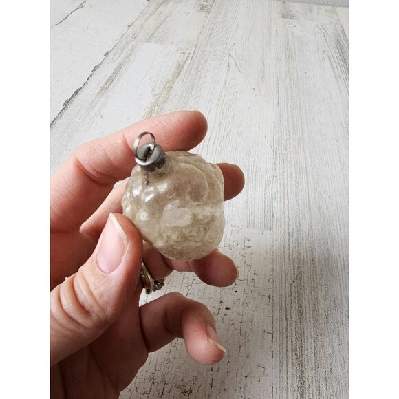 Antique Mercury glass star flower ornament glass Xmas tree - Picture 10 of 12